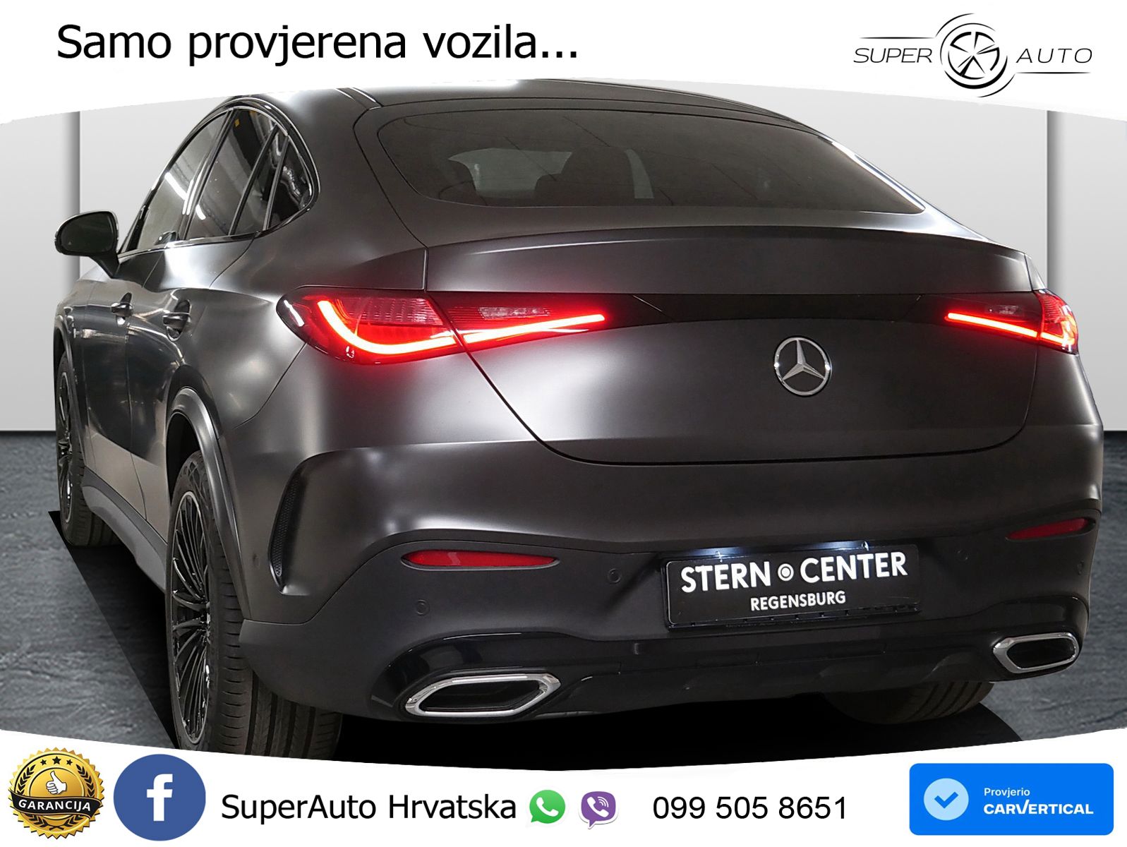 Mercedes GLC Coupe 450d (367 KS) 4MATIC 9G-TRONIC AMG ACC+GR SJED+360+PANO