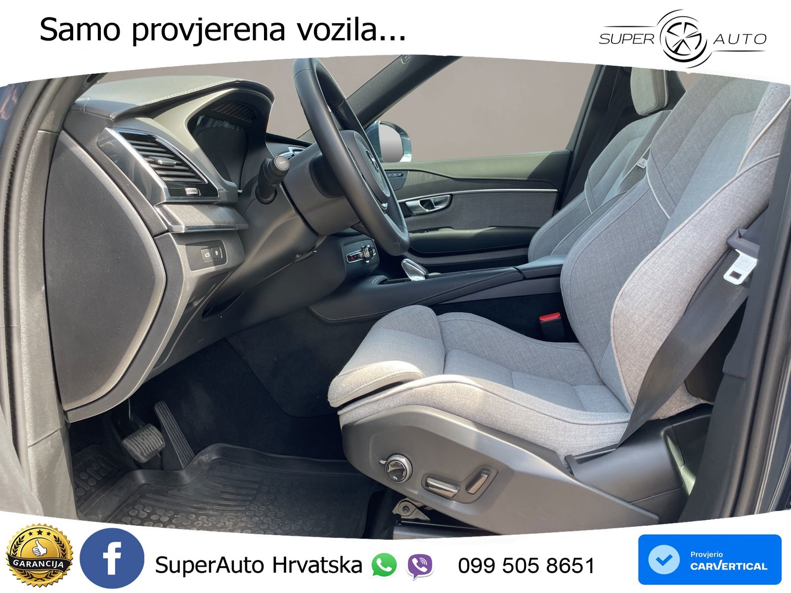 Volvo XC90 2.0 T8 AWD Automatic ZRAČNI+ACC+4xGR SJED+KAM