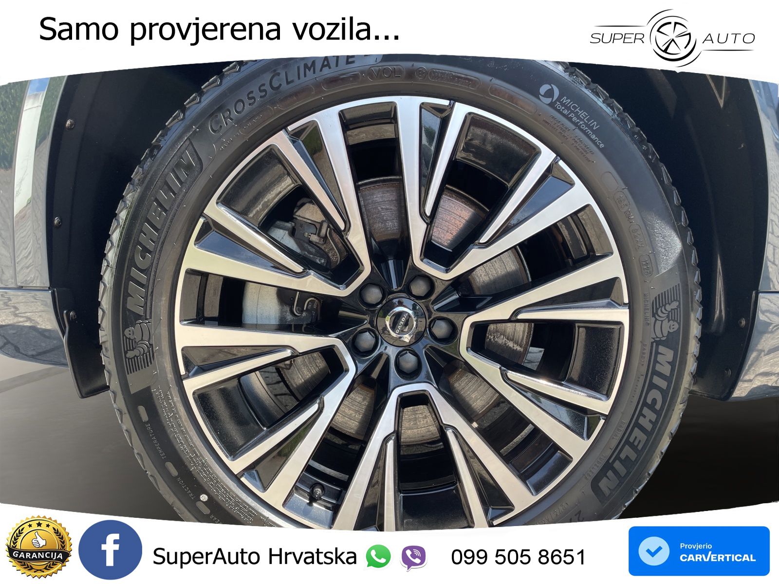 Volvo XC90 2.0 T8 AWD Automatic ZRAČNI+ACC+4xGR SJED+KAM