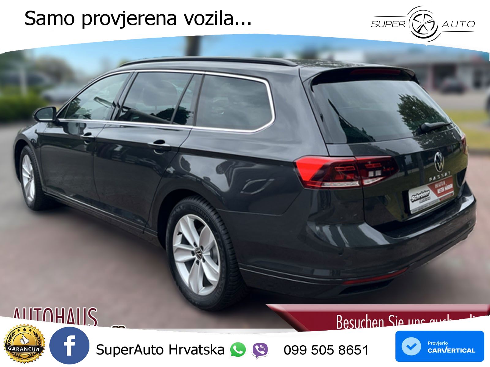 Volkswagen Passat Variant 2.0 TDI (200 KS) DSG Business LED+GR SJED+ACC