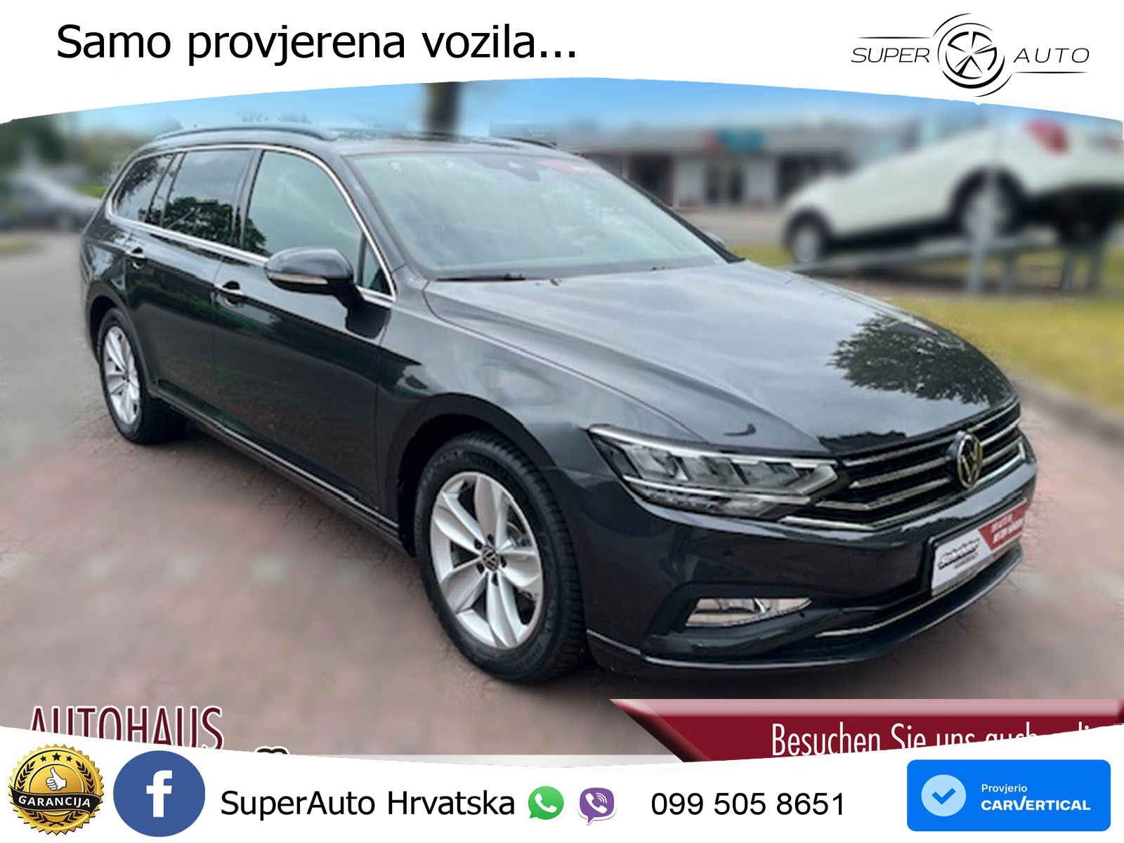 Volkswagen Passat Variant 2.0 TDI (200 KS) DSG Business LED+GR SJED+ACC