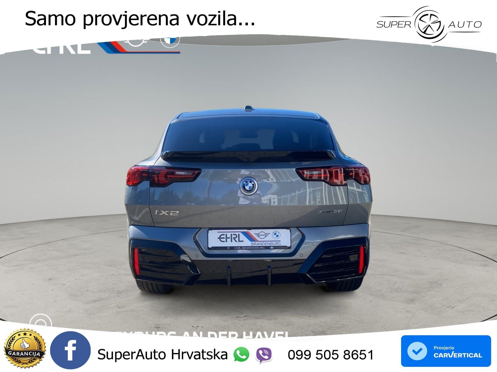 BMW iX2 66.5 kWh (313 KS) xDrive30 LED+GR SJED+ACC