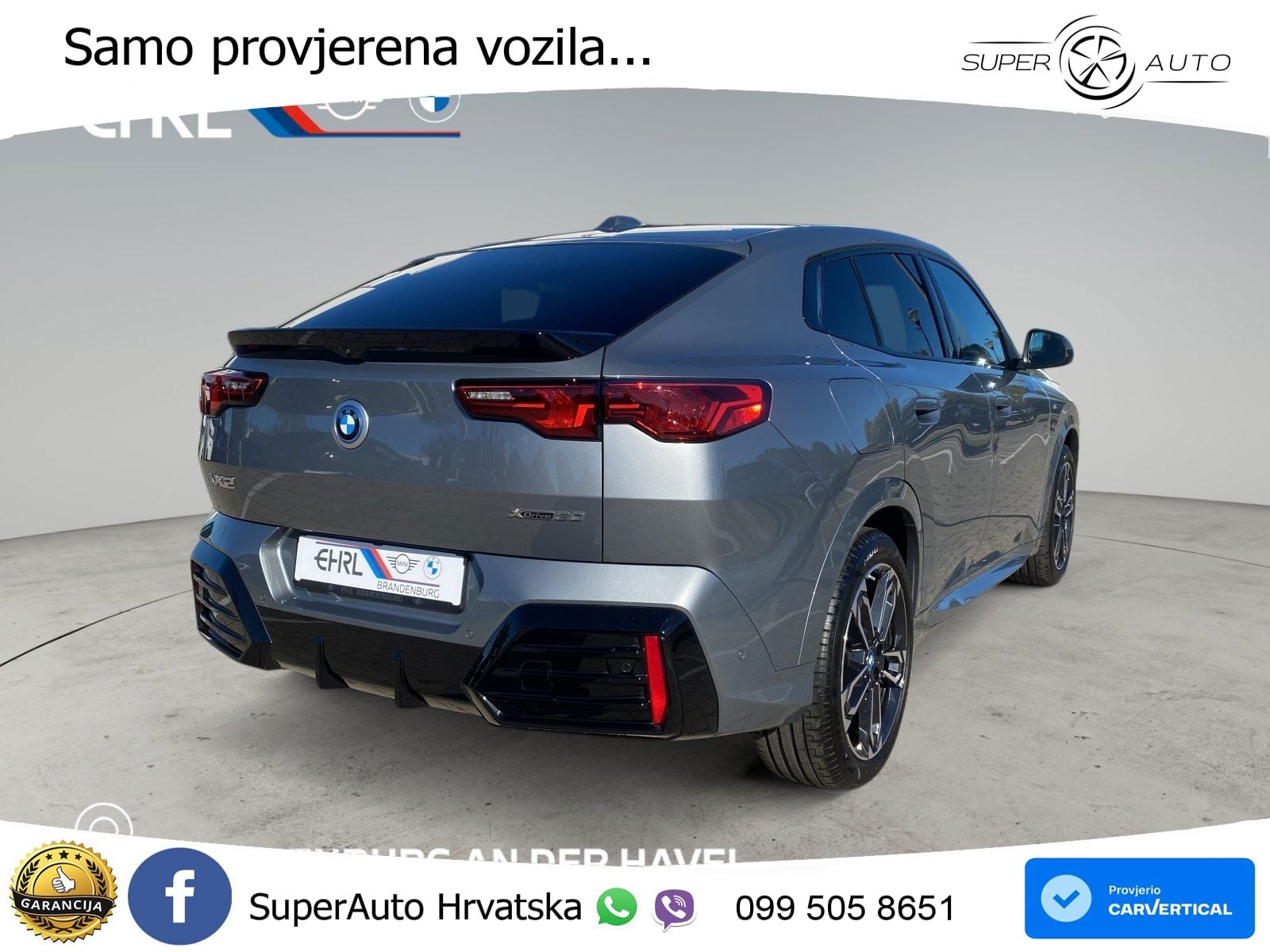 BMW iX2 66.5 kWh (313 KS) xDrive30 LED+GR SJED+ACC