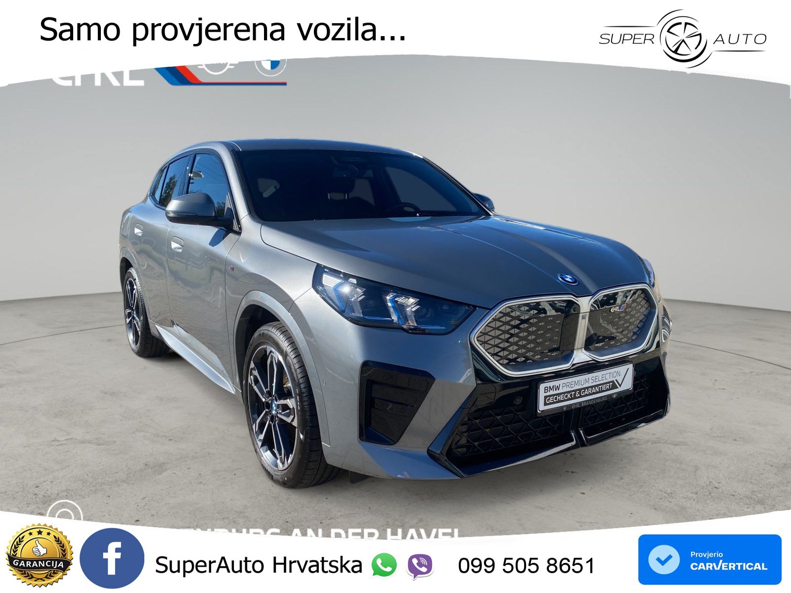 BMW iX2 66.5 kWh (313 KS) xDrive30 LED+GR SJED+ACC