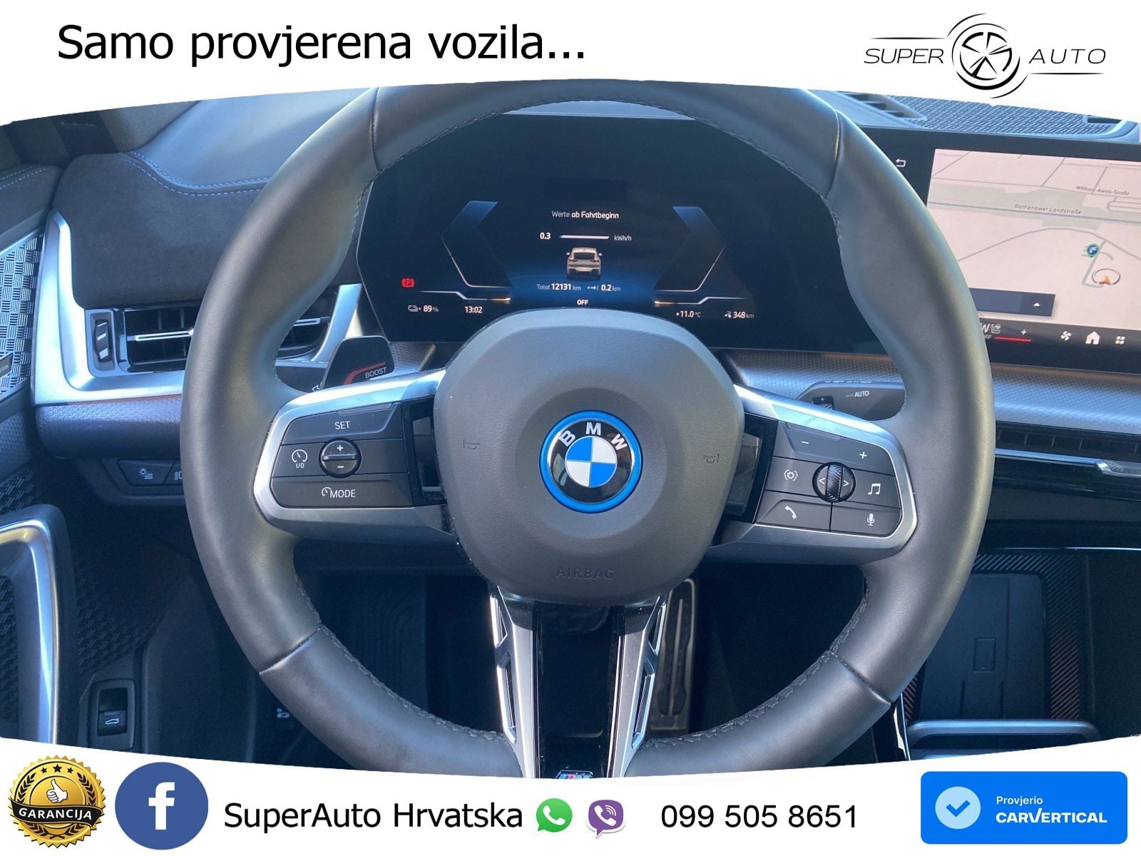 BMW iX2 66.5 kWh (313 KS) xDrive30 LED+GR SJED+ACC