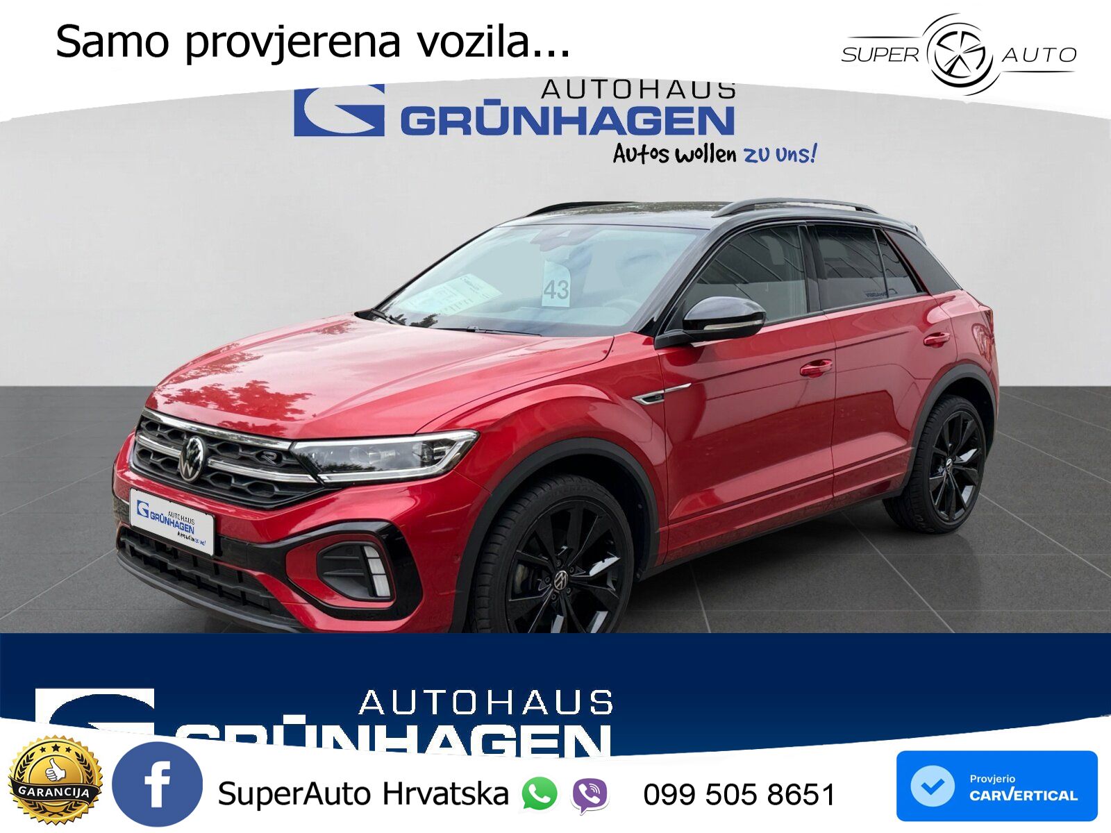 Volkswagen T-Roc I 1.5 TSI (150 KS) DSG LED+GR SJED+ACC
