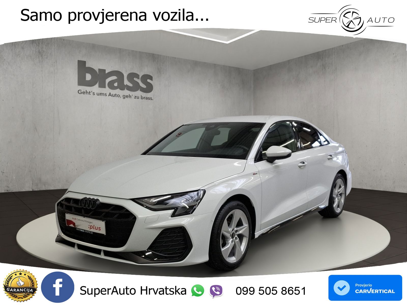 Audi A3 Limuzina 35 TFSI (150 KS) S tronic S line