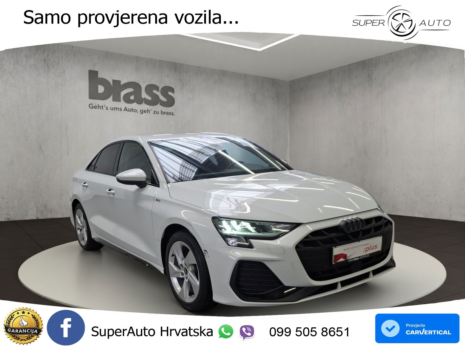Audi A3 Limuzina 35 TFSI (150 KS) S tronic S line