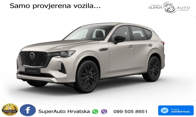 Mazda CX-60 2.5 e-Skyactiv (328 KS) AWD Automatic LED+GR SJED+ACC
