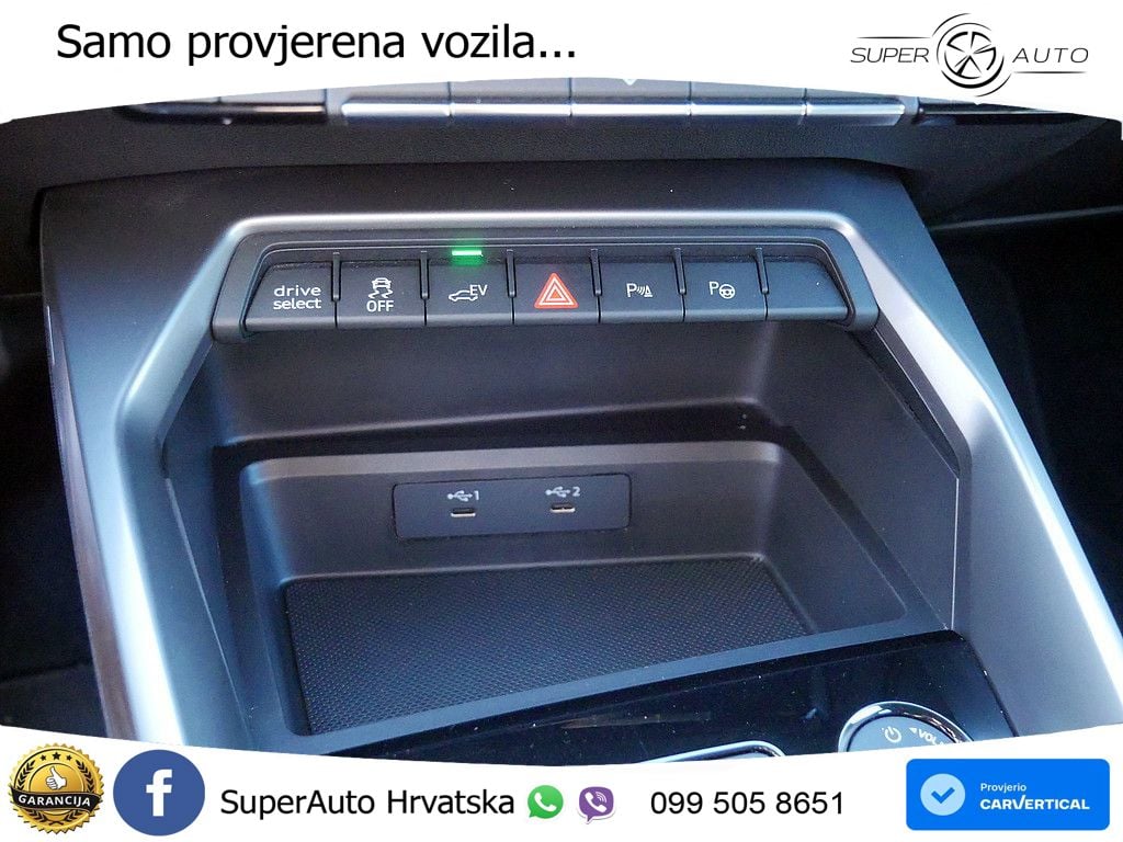Audi A3 40 TFSIe (204 KS) S tronic LED+GR SJED+ACC