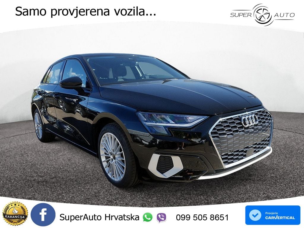 Audi A3 40 TFSIe (204 KS) S tronic LED+GR SJED+ACC
