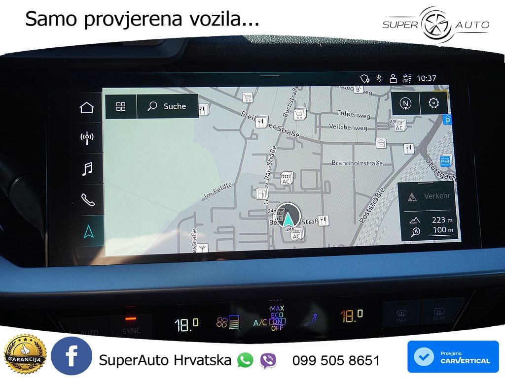 Audi A3 40 TFSIe (204 KS) S tronic LED+GR SJED+ACC