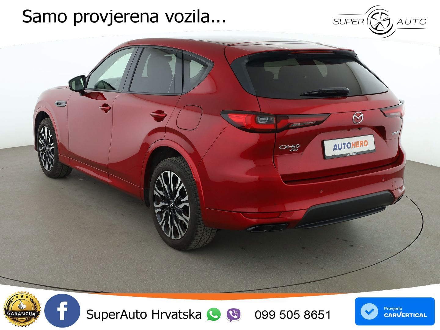 Mazda CX-60 2.5 e-Skyactiv (328 KS) AWD Automatic LED+GR SJED+ACC