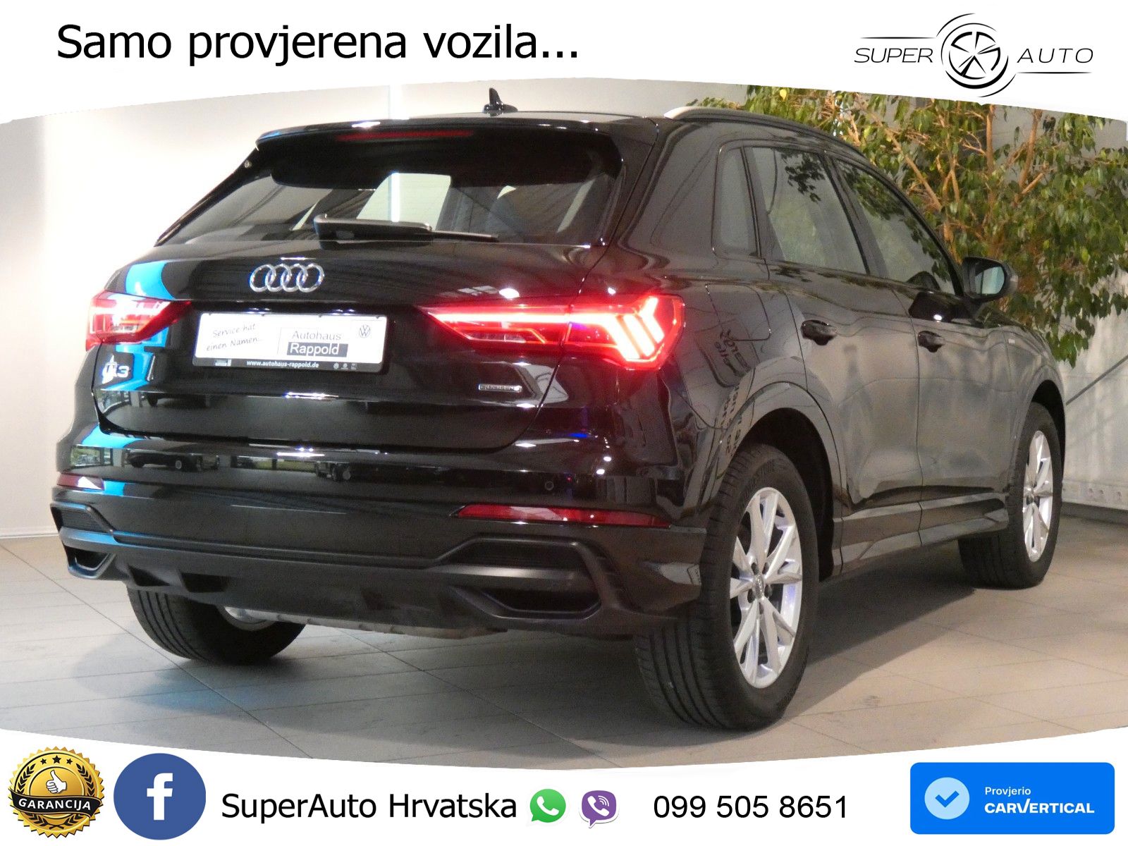 Audi Q3 40 TFSI (190 KS) quattro S tronic S line