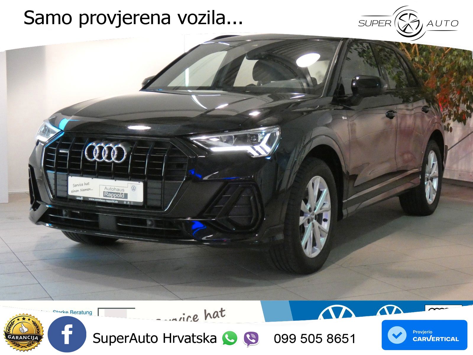 Audi Q3 40 TFSI (190 KS) quattro S tronic S line