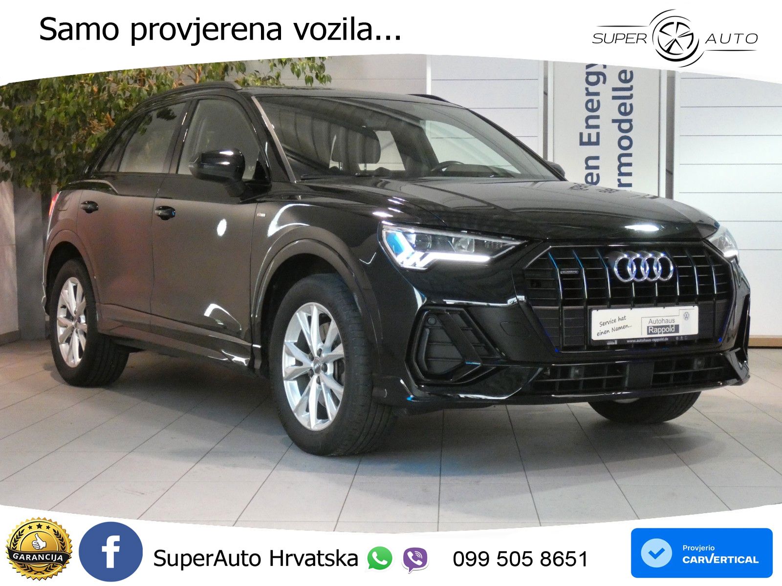 Audi Q3 40 TFSI (190 KS) quattro S tronic S line