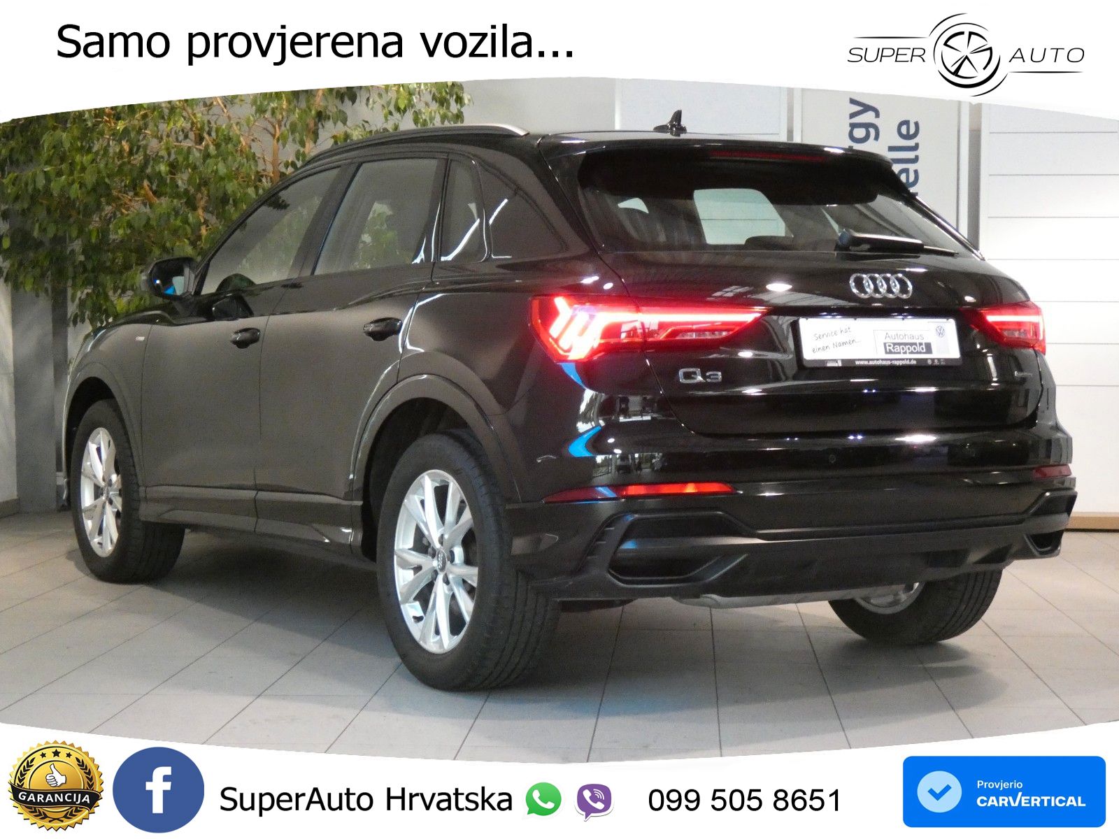 Audi Q3 40 TFSI (190 KS) quattro S tronic S line