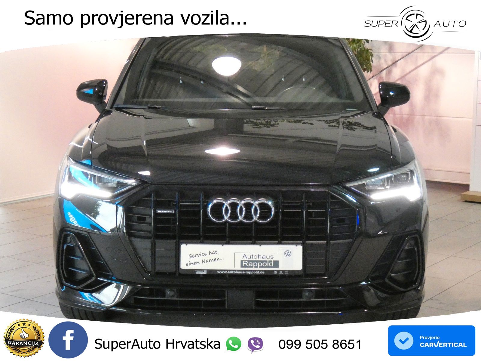 Audi Q3 40 TFSI (190 KS) quattro S tronic S line