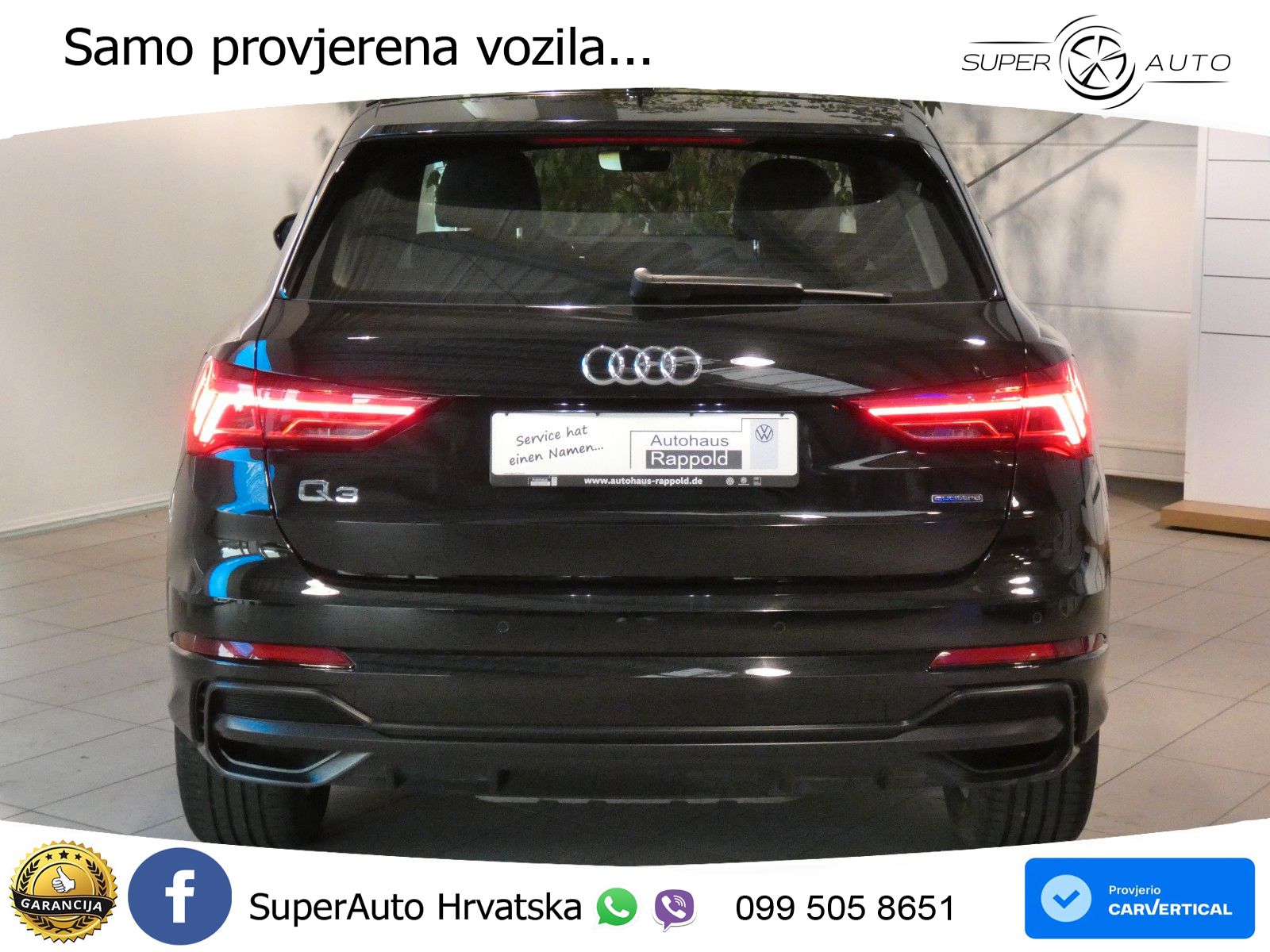 Audi Q3 40 TFSI (190 KS) quattro S tronic S line