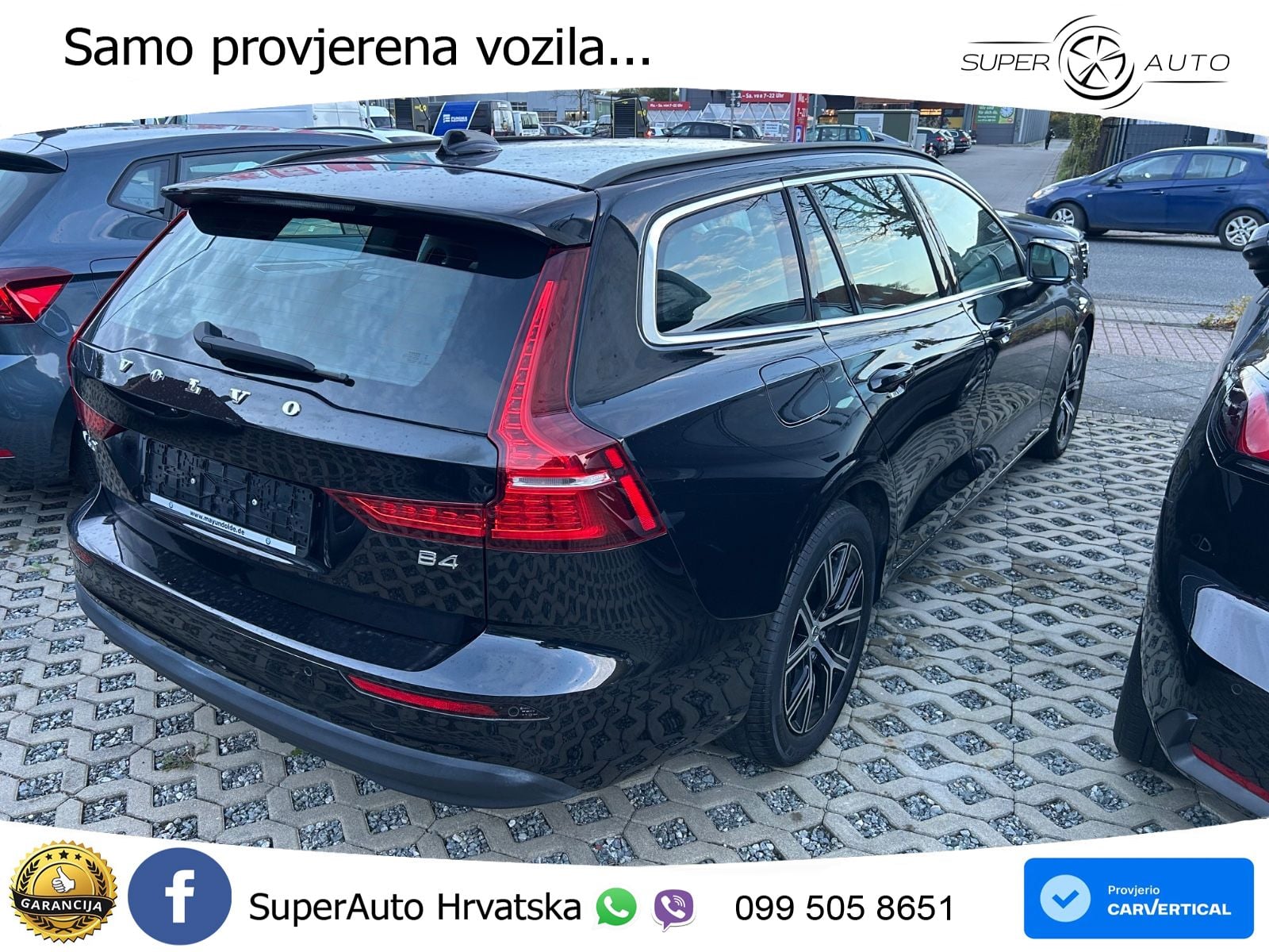 Volvo V60 2.0 B4 Diesel Geartronic LED+GR SJED+ACC