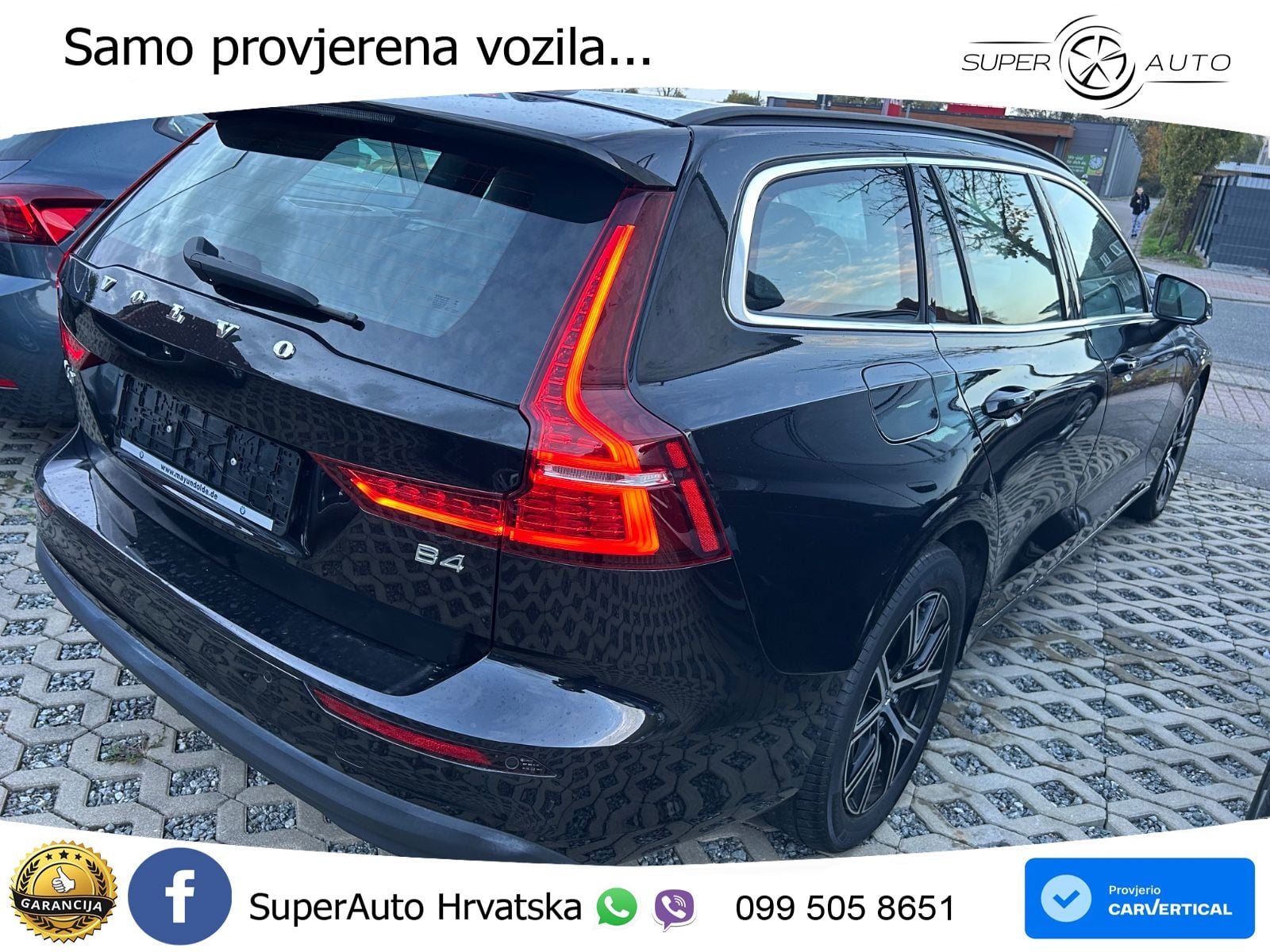 Volvo V60 2.0 B4 Diesel Geartronic LED+GR SJED+ACC