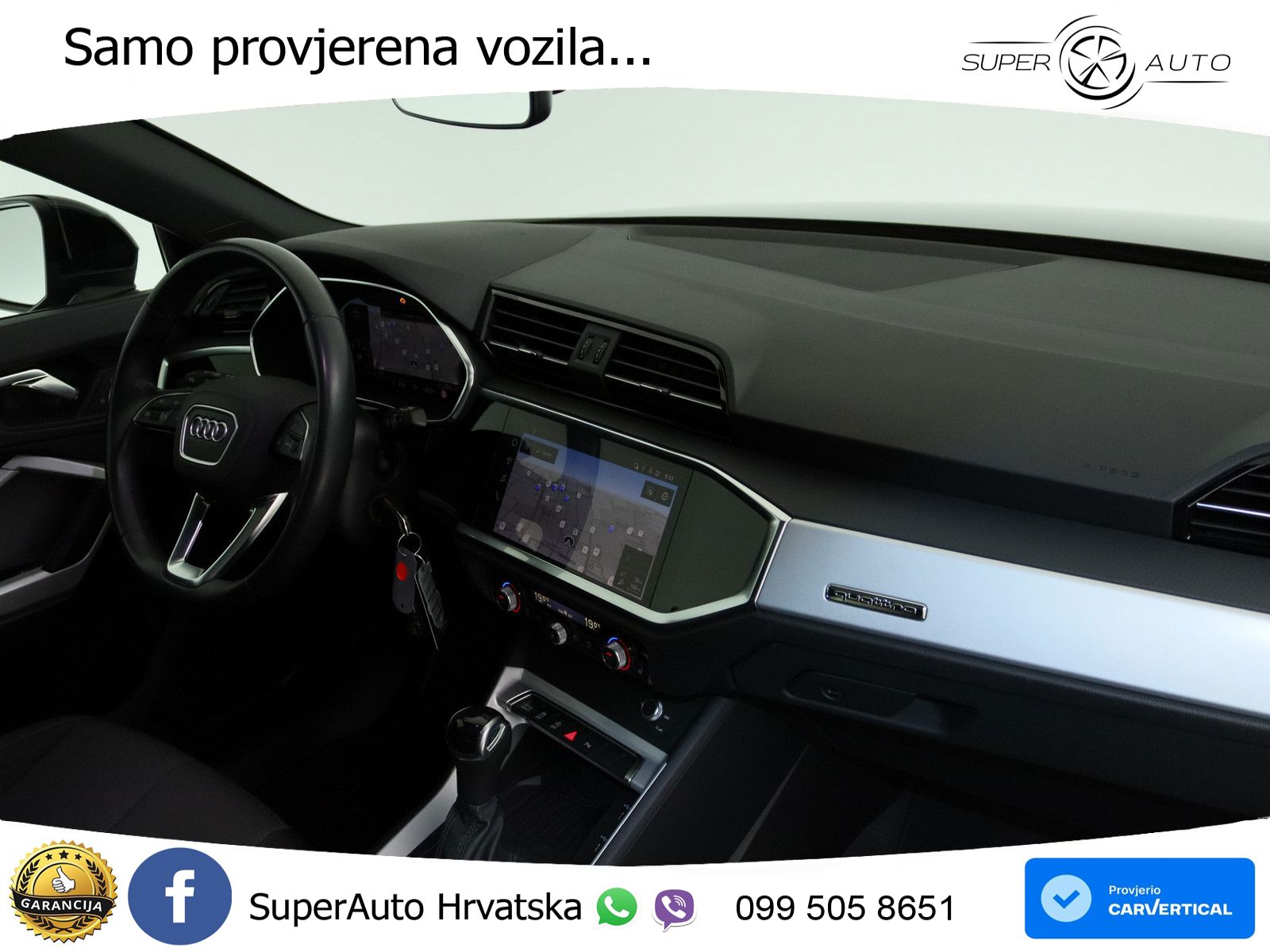 Audi Q3 Sportback 35 TDI (150 KS) quattro S tronic S line LED+GR SJED+ACC