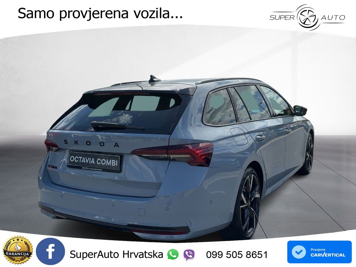 Škoda Octavia Combi 2.0 TDI (150 KS) DSG SportLine LED+GR SJED+ACC