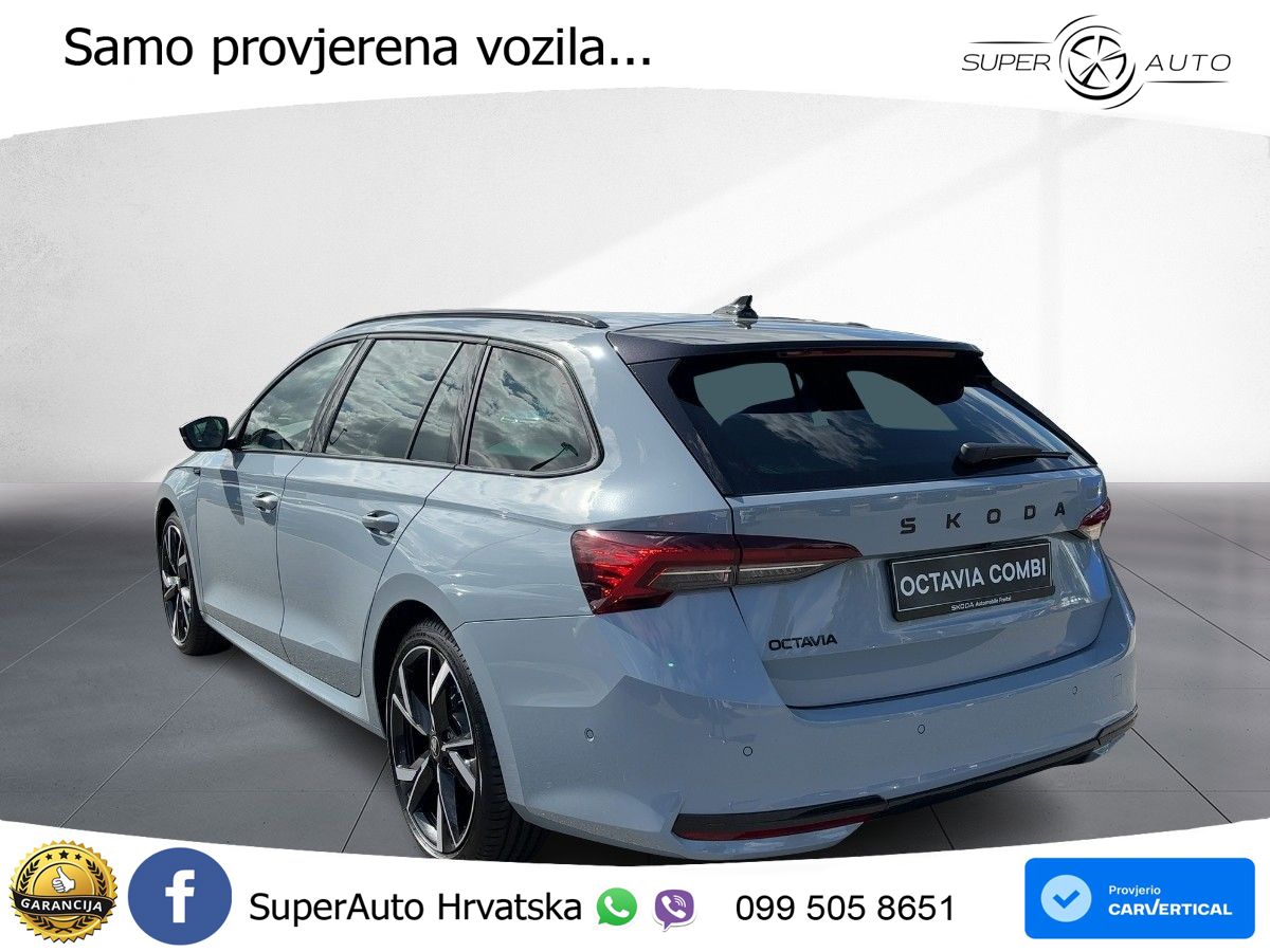 Škoda Octavia Combi 2.0 TDI (150 KS) DSG SportLine LED+GR SJED+ACC