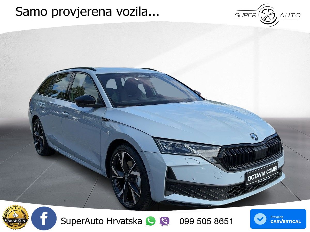 Škoda Octavia Combi 2.0 TDI (150 KS) DSG SportLine LED+GR SJED+ACC