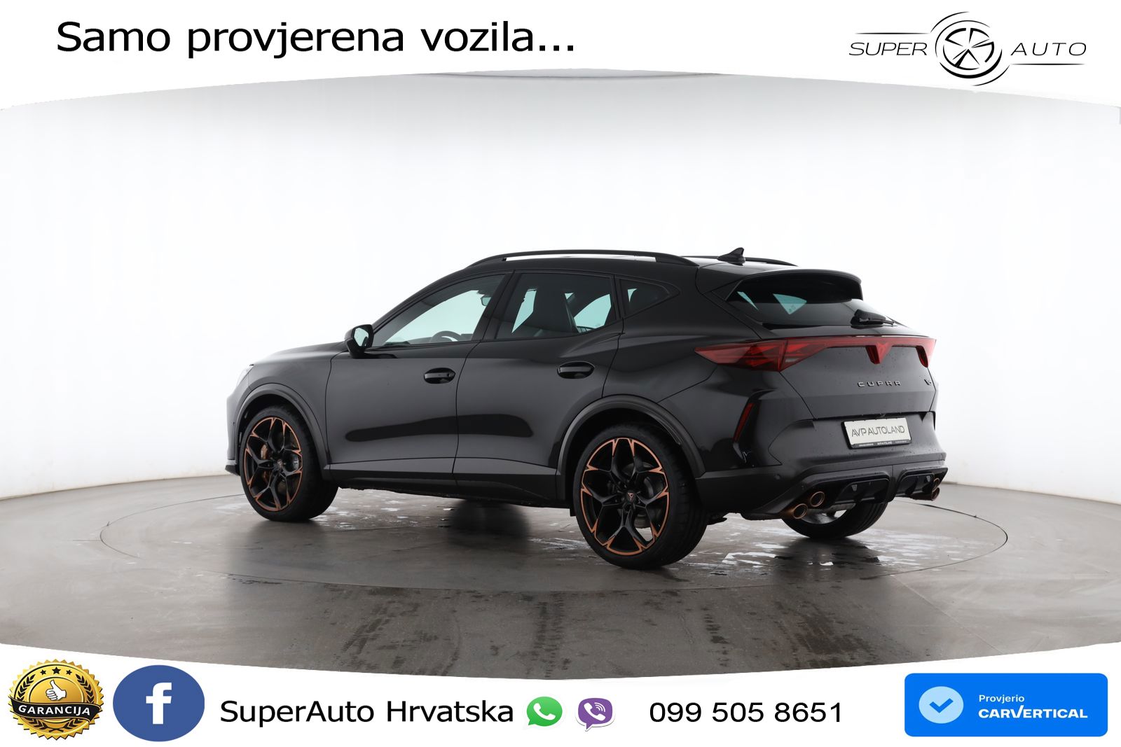 Cupra Formentor VZ5 2.5 TSI (390 KS) 4Drive DSG MATRIX+GR SJED+KAM
