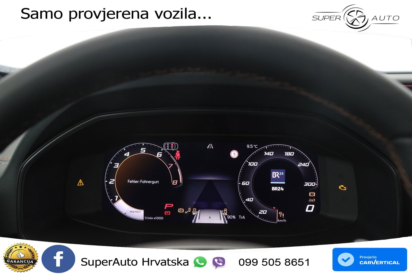 Cupra Formentor VZ5 2.5 TSI (390 KS) 4Drive DSG MATRIX+GR SJED+KAM