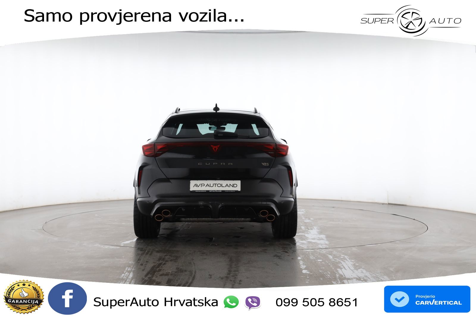 Cupra Formentor VZ5 2.5 TSI (390 KS) 4Drive DSG MATRIX+GR SJED+KAM