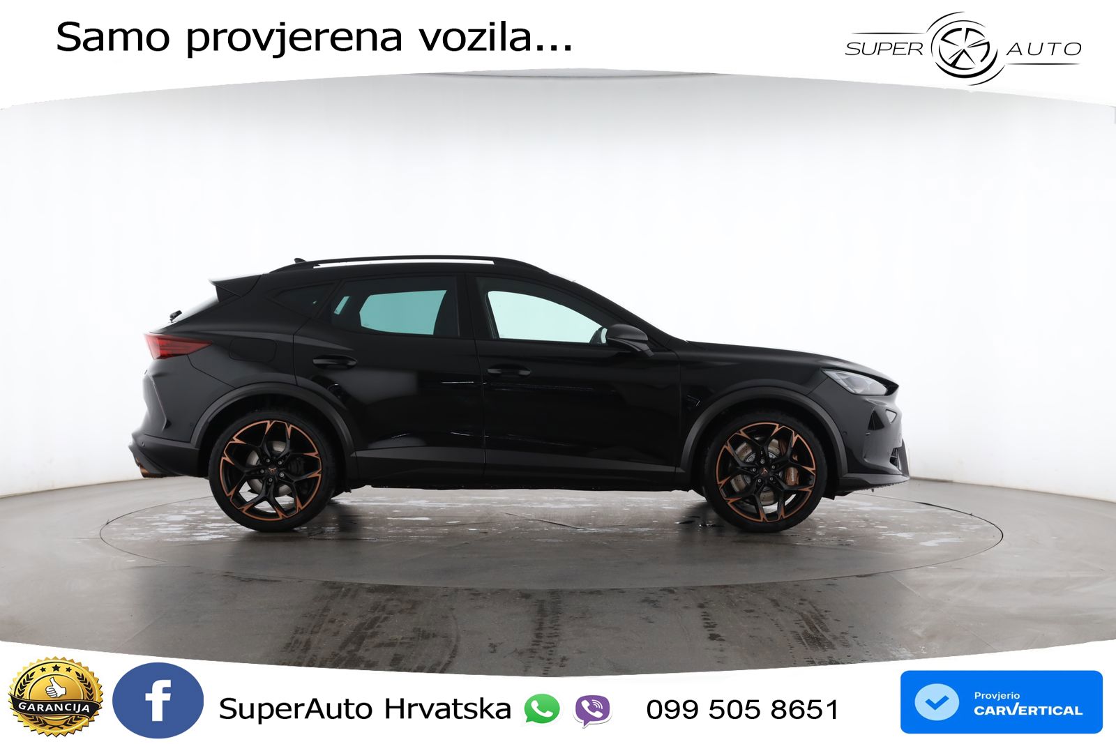 Cupra Formentor VZ5 2.5 TSI (390 KS) 4Drive DSG MATRIX+GR SJED+KAM