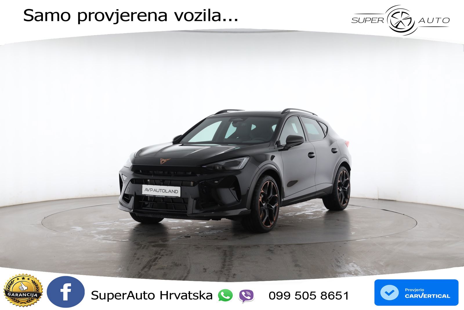Cupra Formentor VZ5 2.5 TSI (390 KS) 4Drive DSG MATRIX+GR SJED+KAM