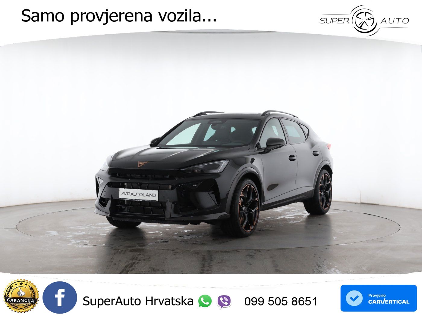 Cupra Formentor VZ5 2.5 TSI (390 KS) 4Drive DSG MATRIX+GR SJED+KAM
