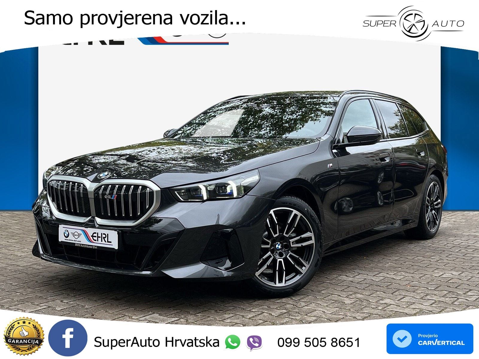 BMW 520d Touring (197 KS) xDrive Steptronic M Sport LED+GR SJED+ACC