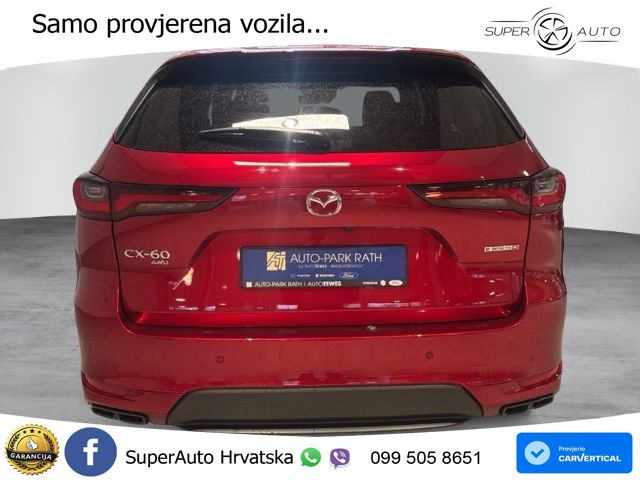 Mazda CX-60 3.3 e-Skyactiv D (254 KS) AWD Automatic LED+GR SJED+ACC