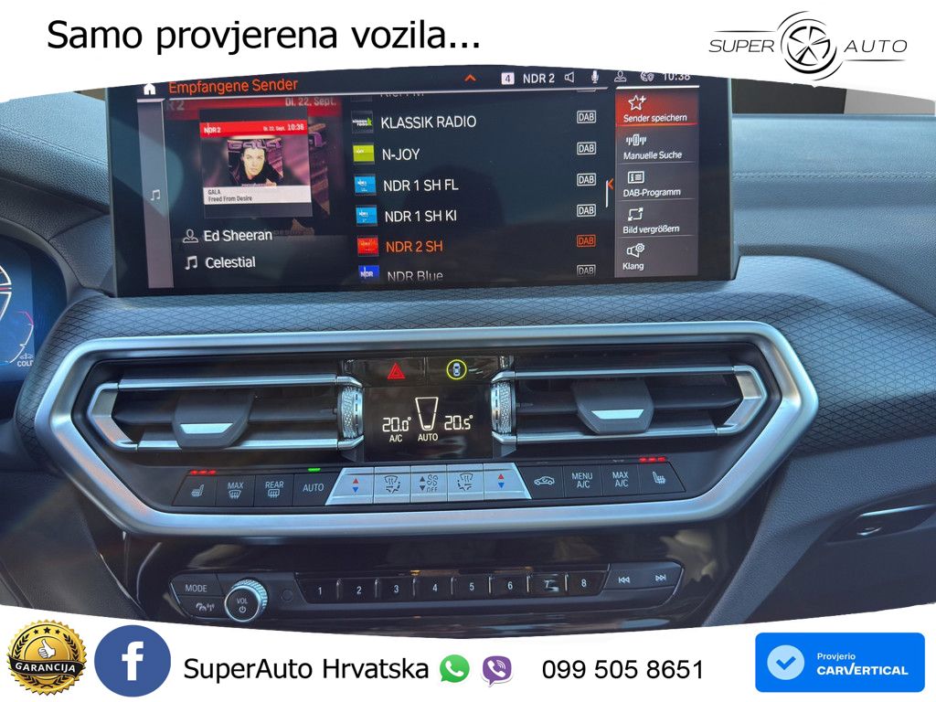 BMW X3 M40d xDrive Steptronic ACC+HEAD+4xGR SJED+360+PANO