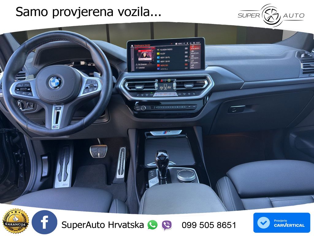 BMW X3 M40d xDrive Steptronic ACC+HEAD+4xGR SJED+360+PANO