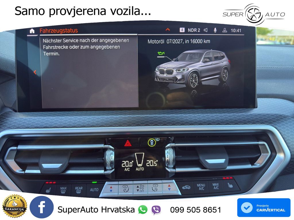 BMW X3 M40d xDrive Steptronic ACC+HEAD+4xGR SJED+360+PANO