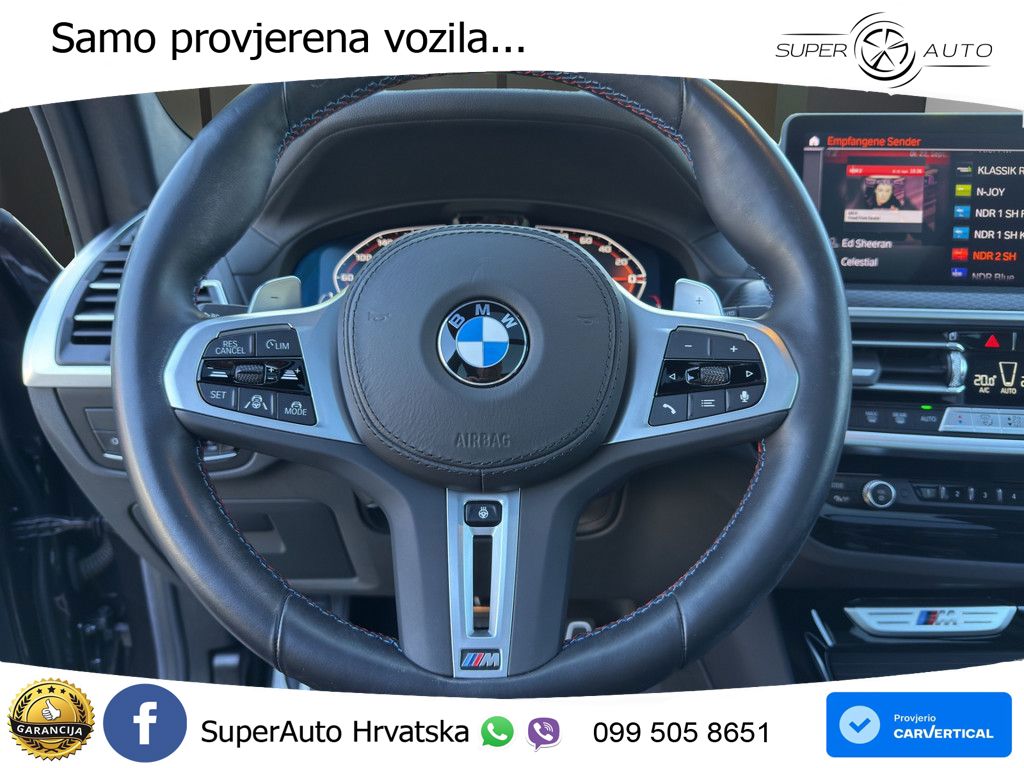 BMW X3 M40d xDrive Steptronic ACC+HEAD+4xGR SJED+360+PANO