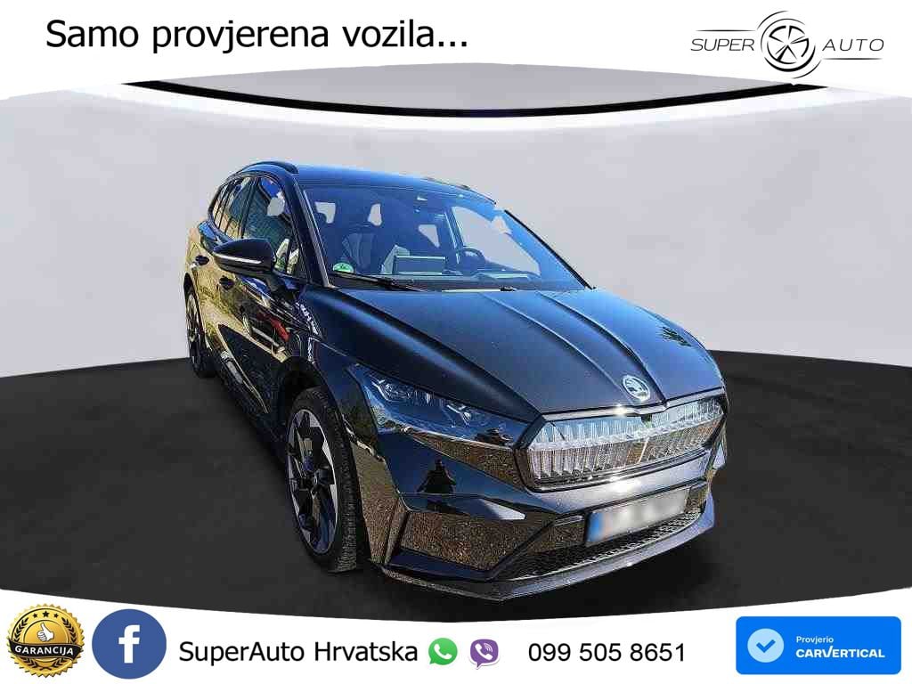 Škoda Enyaq iV 80x 82 kWh (265 KS) AWD SportLine LED+GR SJED+ACC
