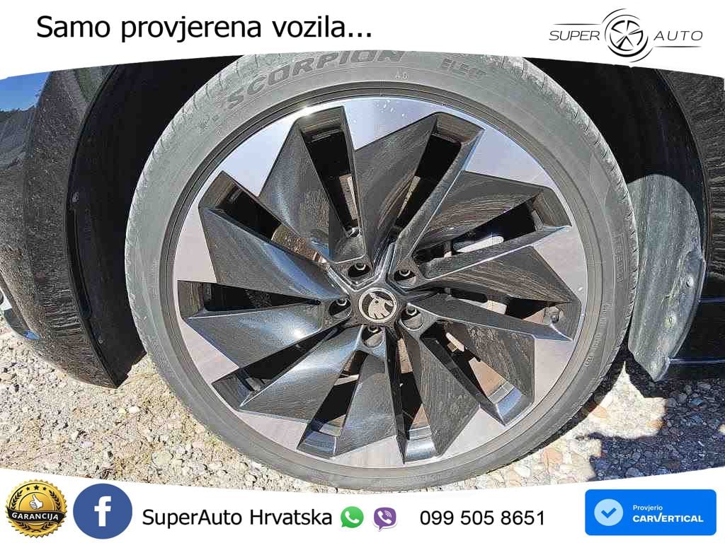 Škoda Enyaq iV 80x 82 kWh (265 KS) AWD SportLine LED+GR SJED+ACC
