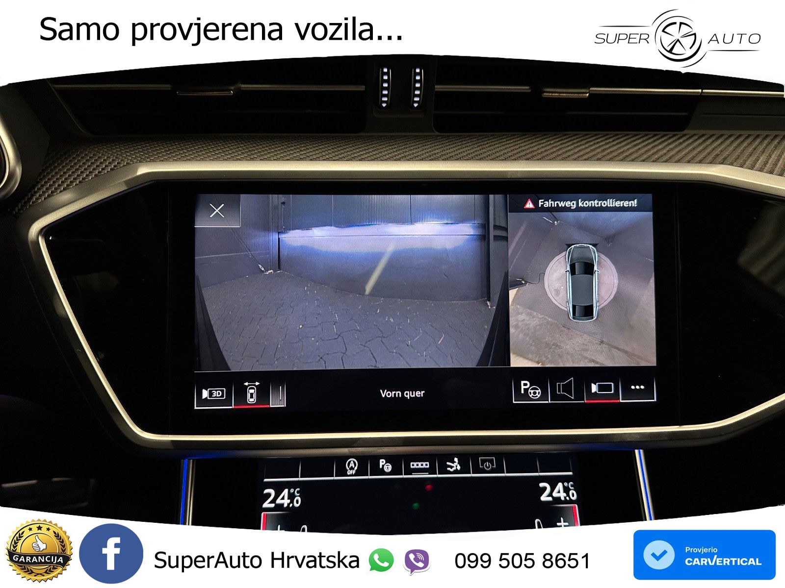 Audi RS7 4.0 TFSI V8 performance (630 KS) quattro tiptronic LED+GR SJED+ACC