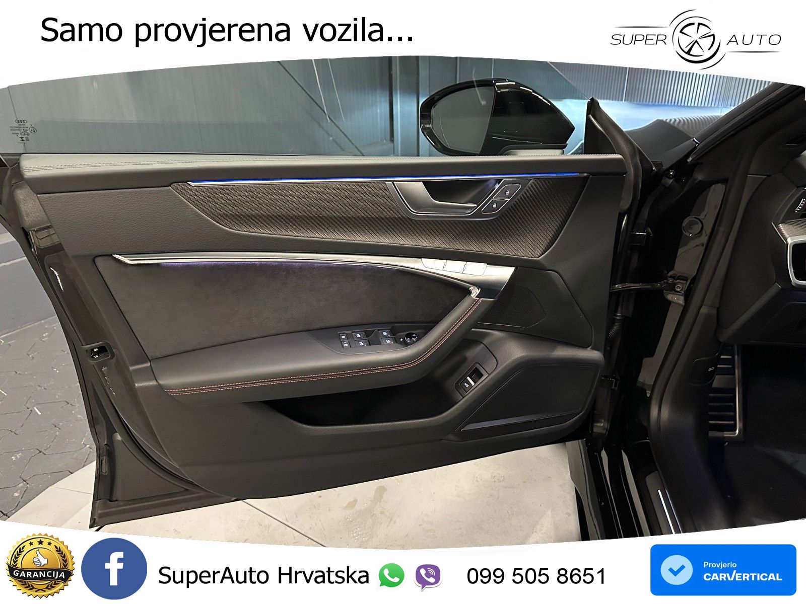 Audi RS7 4.0 TFSI V8 performance (630 KS) quattro tiptronic LED+GR SJED+ACC