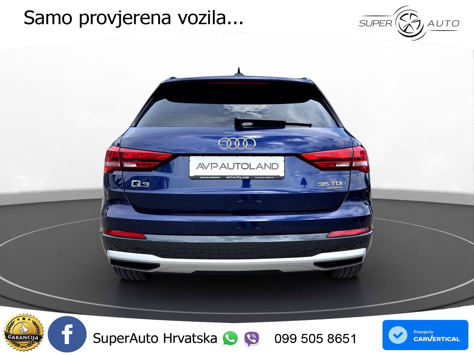 Audi Q3 35 TDI (150 KS) quattro S tronic advanced