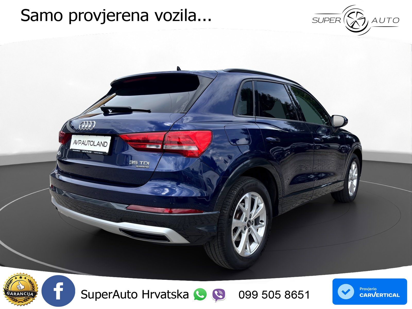Audi Q3 35 TDI (150 KS) quattro S tronic advanced