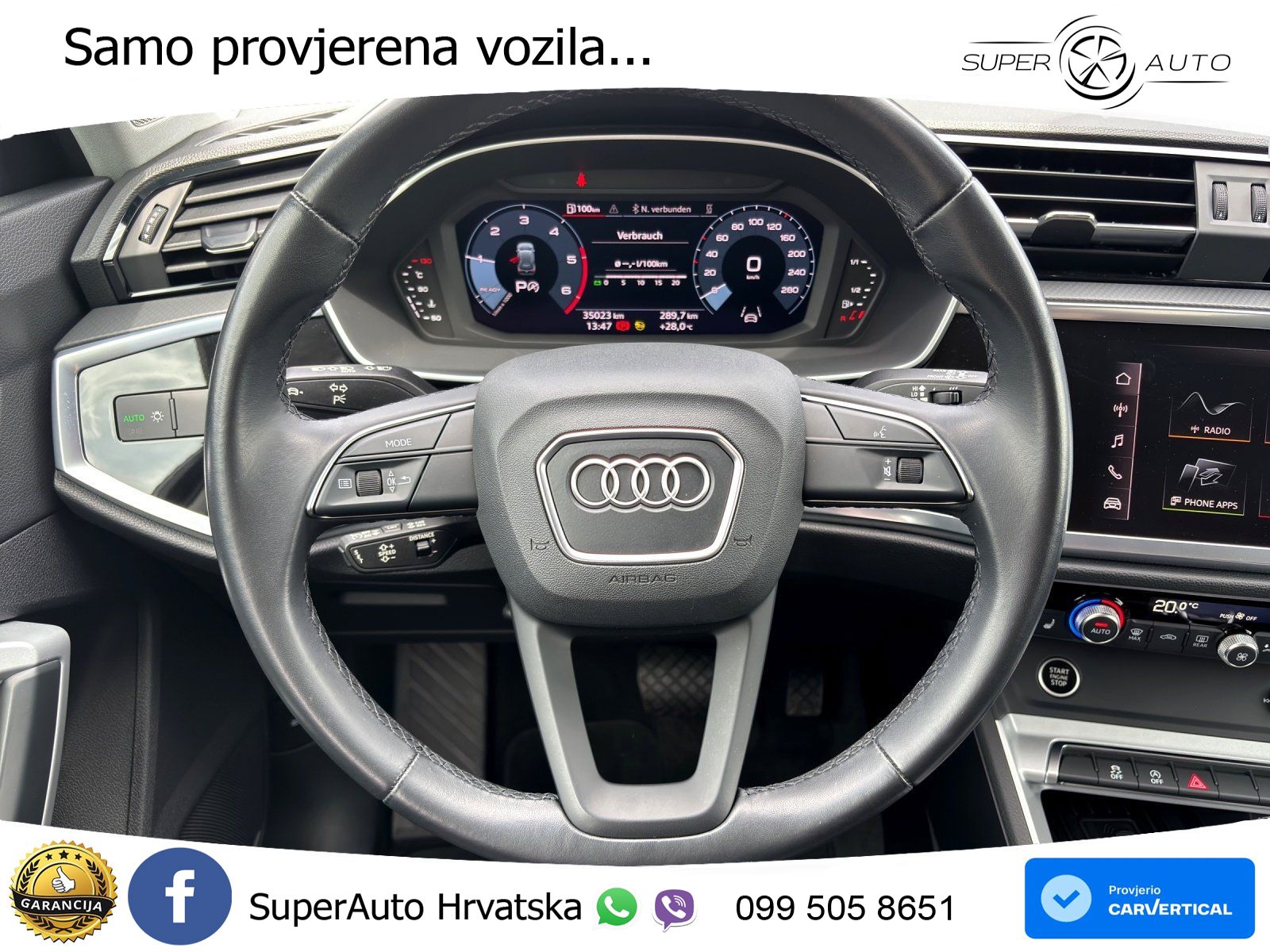 Audi Q3 35 TDI (150 KS) quattro S tronic advanced