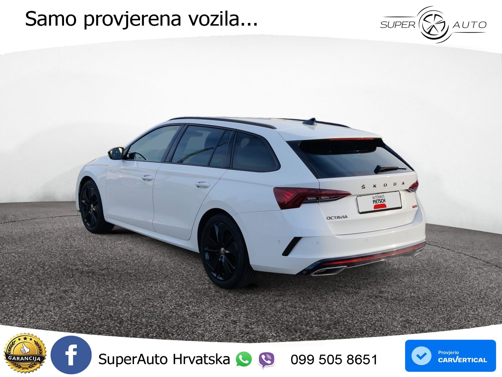 Škoda Octavia Combi RS 2.0 TDI (200 KS) DSG LED+GR SJED+ACC