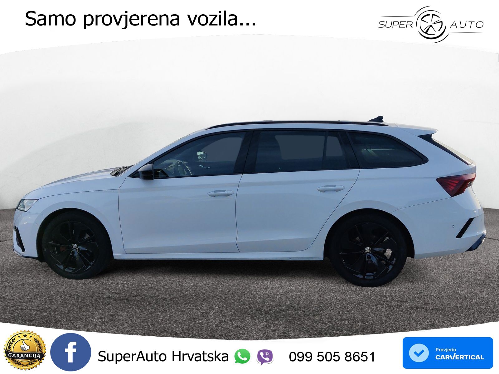 Škoda Octavia Combi RS 2.0 TDI (200 KS) DSG LED+GR SJED+ACC